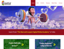 Tablet Screenshot of creativemultimedia.net